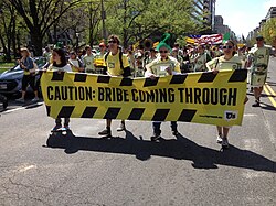 Demonstration in Washington, DC