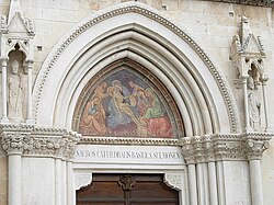 Portal of the Sulmona Cathedral.