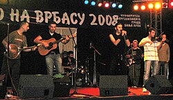 Orthodox Celts performing in 2008