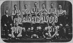 Southampton, the first British club to arrive, in 1904