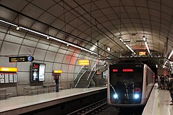 Abando station of the Bilbao Metro