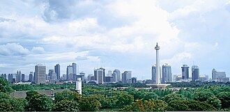 Jakarta was listed as the most vulnerable city to climate change in a 2021 Verisk Maplecroft study.[196]
