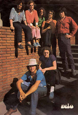 Almendra and Manal in a poster for Pelo magazine, circa 1970