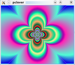 The smoking clover, a computer-generated image of psychedelic artwork