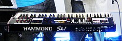 The Hammond SK1 included emulations of electric pianos and other keyboard sounds in addition to organ.