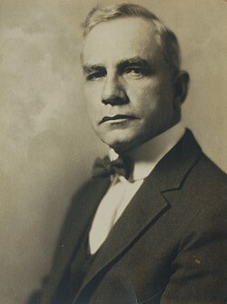 Portrait of Frank Lyon, developer of Lyon Village