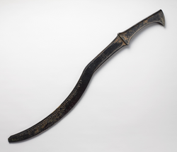 Ceremonial sickle sword which once belonged to the Middle Assyrian king Adad-nirari I