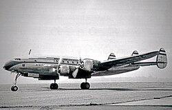 Lockheed L-749A Constellation of KLM in 1953