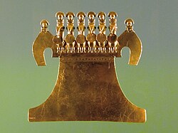 Golden breastplate
