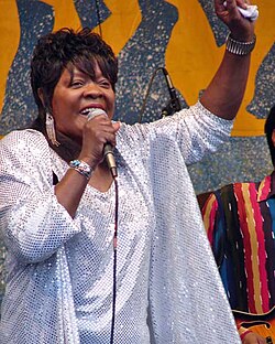 Koko Taylor, known as the "Queen of the Blues,"[134][135] was well known for her raspy, strong vocals.[136][137][138]