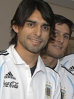 Ayala with Argentina in 2007