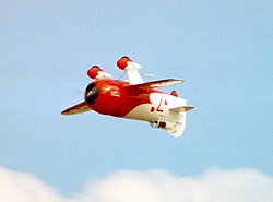 Gee Bee R2 replica flown by Delmar Benjamin at Oshkosh 2001