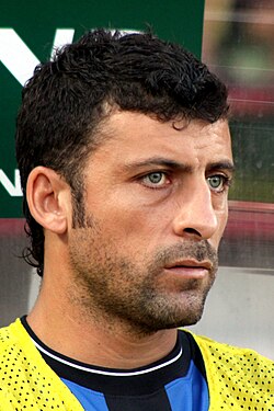 Walter Samuel, "The Wall", played for Inter from 2005 to 2014. He won all of the first 10 Derby di Milano fixtures he played in Serie A between 2005 and 2012.[55]