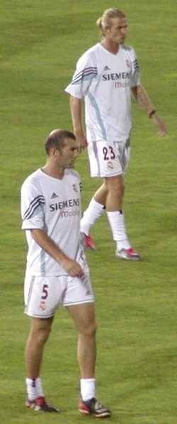 Beckham and Zidane were considered Galácticos.