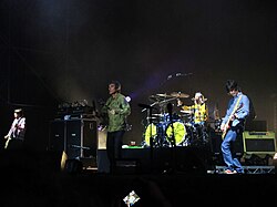 The Stone Roses' 1990 Spike Island concert was the highest attendance performance by an independent artist of its time.