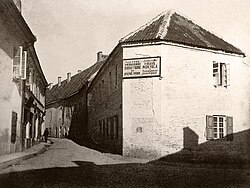 Lithuanian school in Vilnius in 1902