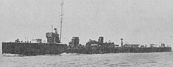 HMS Badger was the first destroyer to successfully ram a submarine.