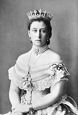 Grand Duchess Alice, Photograph by Franz Backofen, 1871.