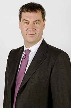 Markus Söder, the current prime minister of Bavaria