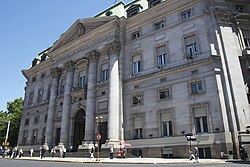 The National Bank building in Buenos Aires.