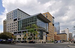 Toronto General Hospital is a major teaching hospital in downtown Toronto