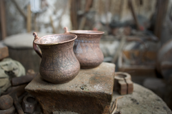Handwork coppery in Lahij