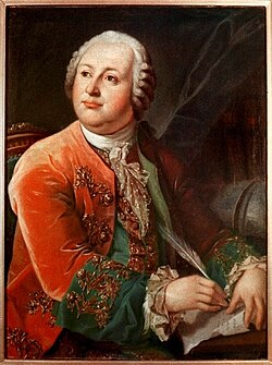 Mikhail Lomonosov (1711–1765), polymath scientist, inventor, poet and artist