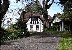 "Moonlight" bungalow (now known as the Jim Thompson cottage) is a mock Tudor-styled mansion located in the Cameron Highlands, Pahang, Malaysia. The pre-war house is still a draw for the many who have had an interest in the mysterious disappearance of Jim Thompson in the Cameron Highlands.