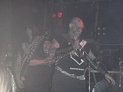Canadian black metal band Blasphemy, described as "black metal skinheads"[32]