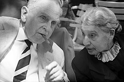 With Meitner in 1962