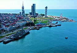 Batumi Seaport in June 2020