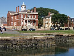 Customs House at the Salem Maritime National Historic Site in Salem, Massachusetts