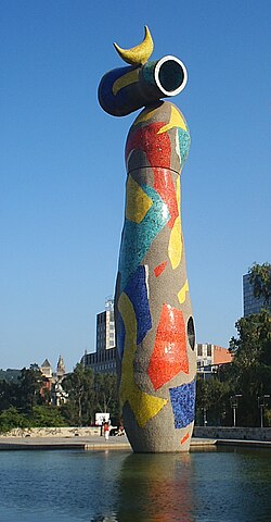 Dona i Ocell (Woman and Bird), 1982, Barcelona, Spain