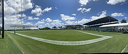 Baptist Health Training Complex in July 2025 ahead of Miami Dolphins training camp