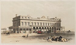 Brighton station, 1841