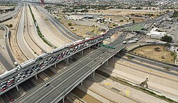 US-Mexico border crossing
