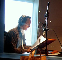 Grant as The Voice for 2+2+2 at Heavy Entertainment, London.