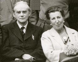 Paul and Manci Dirac in Copenhagen, July 1963