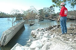 London Avenue breach. (USACE)