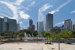 KLCC Park is a 50-acre urban park located in the city centre.