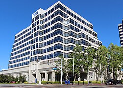 Former headquarters building in Foster City, now a branch office campus