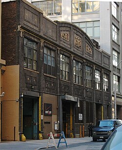 Building in New York City where the Paradise Garage nightclub was located