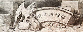Inscription above the Abbey of Thélème(Gustave Doré)