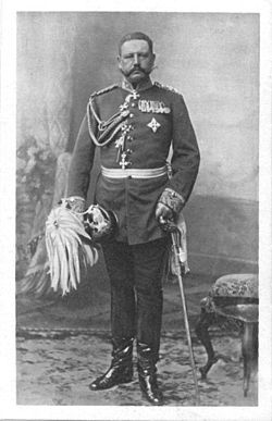 Hindenburg became a major general of the General Staff in 1897.