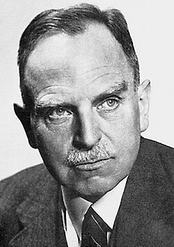Otto Hahn, the first man to split the atomic nucleus