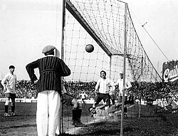 Onzari's olympic goal against Uruguay in 1924.