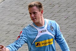 Ter Stegen with Borussia Mönchengladbach in 2011