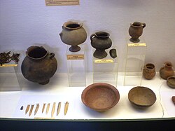 Artifacts at the Pío Pablo Díaz Museum in Cachi, Salta Province. One of several in Argentina devoted to the ethnology of Indigenous peoples.