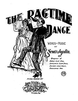 Cover of Scott Joplin's "The Ragtime Dance"