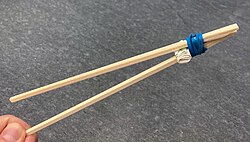 Wrapper and rubber band method